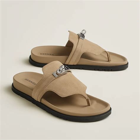 hermes flat sandles with ankle strap|hermes empire sandals.